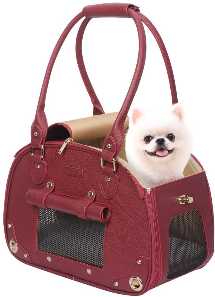Leather Shoulder Bags for Woman Personalized Name Cute Dachshund Dogs Print  Casual Handbags Brand Design Luxury
